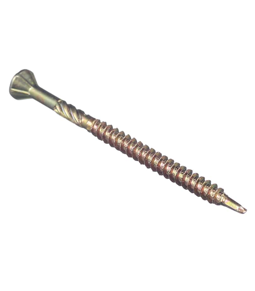 Саморезы для массивной доски 50x3.2 мм желтые (500 шт.)