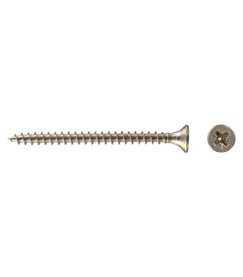 Саморезы универсальные 50x4	0 мм желтые (200 шт.)