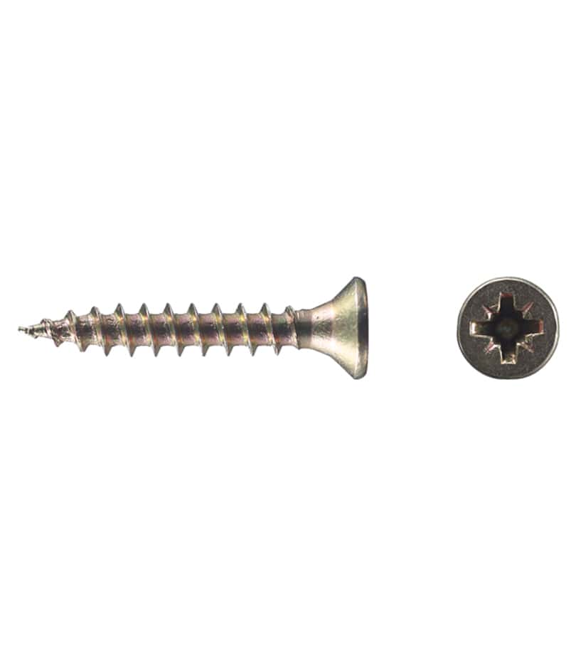 Саморезы универсальные 16x2	5 мм желтые (500 шт.)