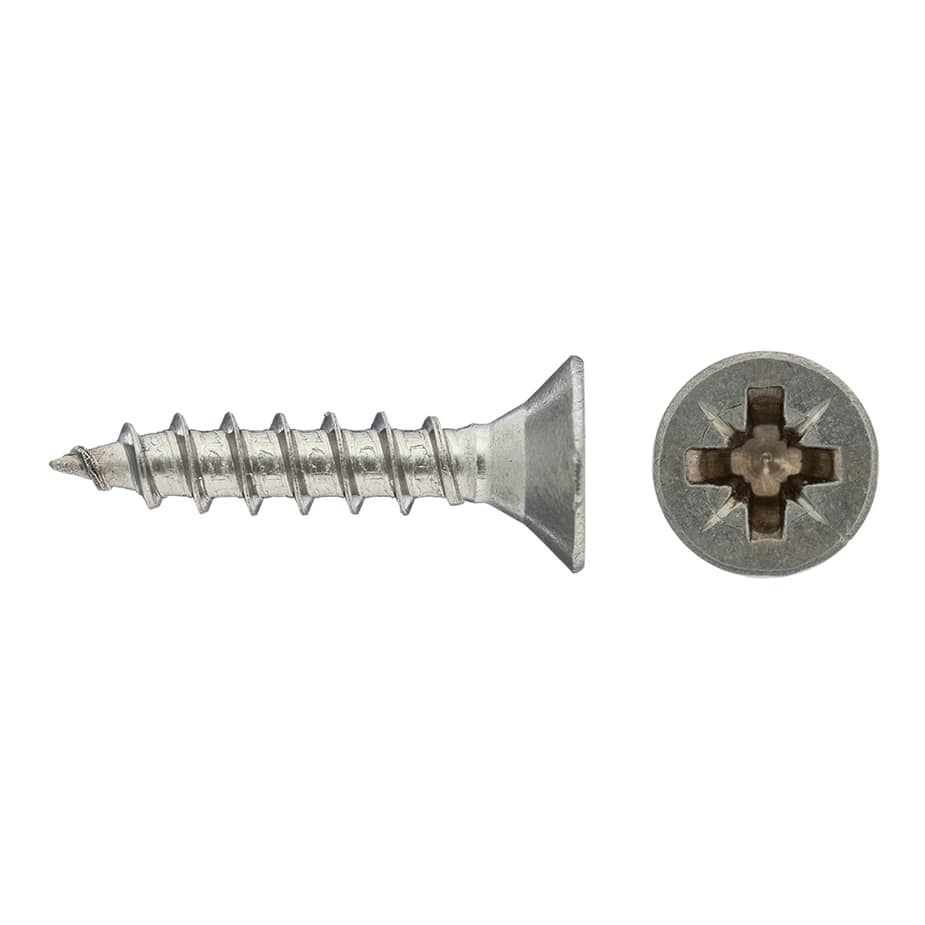 Саморезы универсальные 20x4	0 мм нержавеющая сталь (15 шт.)