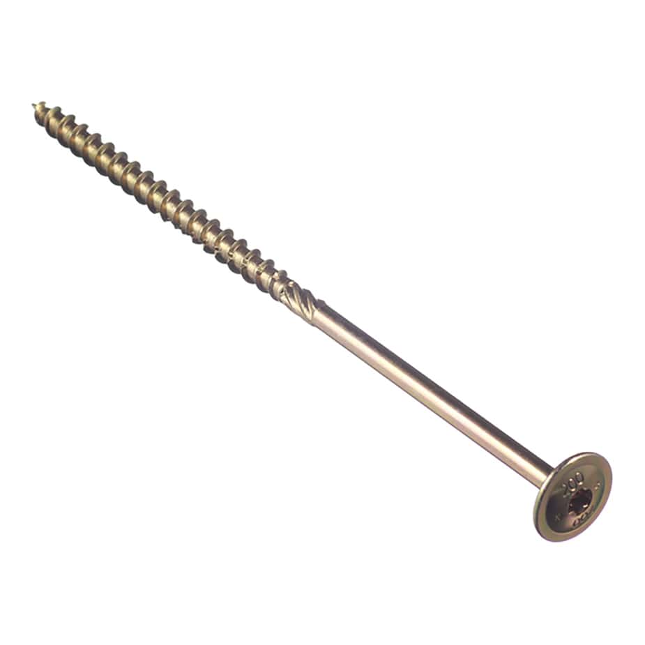 Саморезы по дереву 200x8	0 мм тарельчатая головка конструкционные (50 шт.)