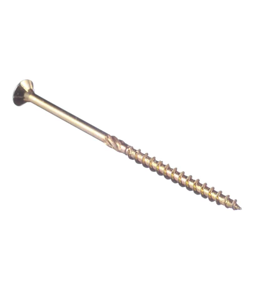 Саморезы по дереву 100x5	0 мм потайная головка конструкционные (6 шт.)