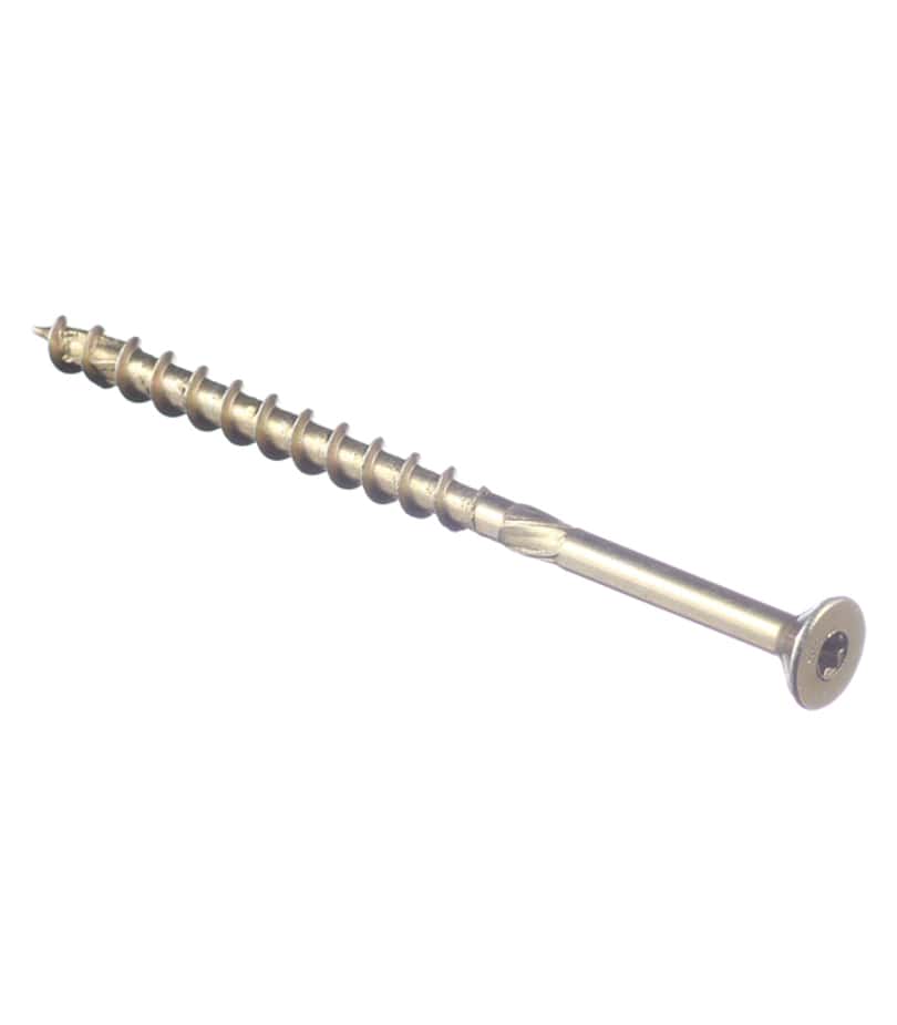 Саморезы по дереву 100x6	0 мм потайная головка конструкционные Heco (50 шт.)