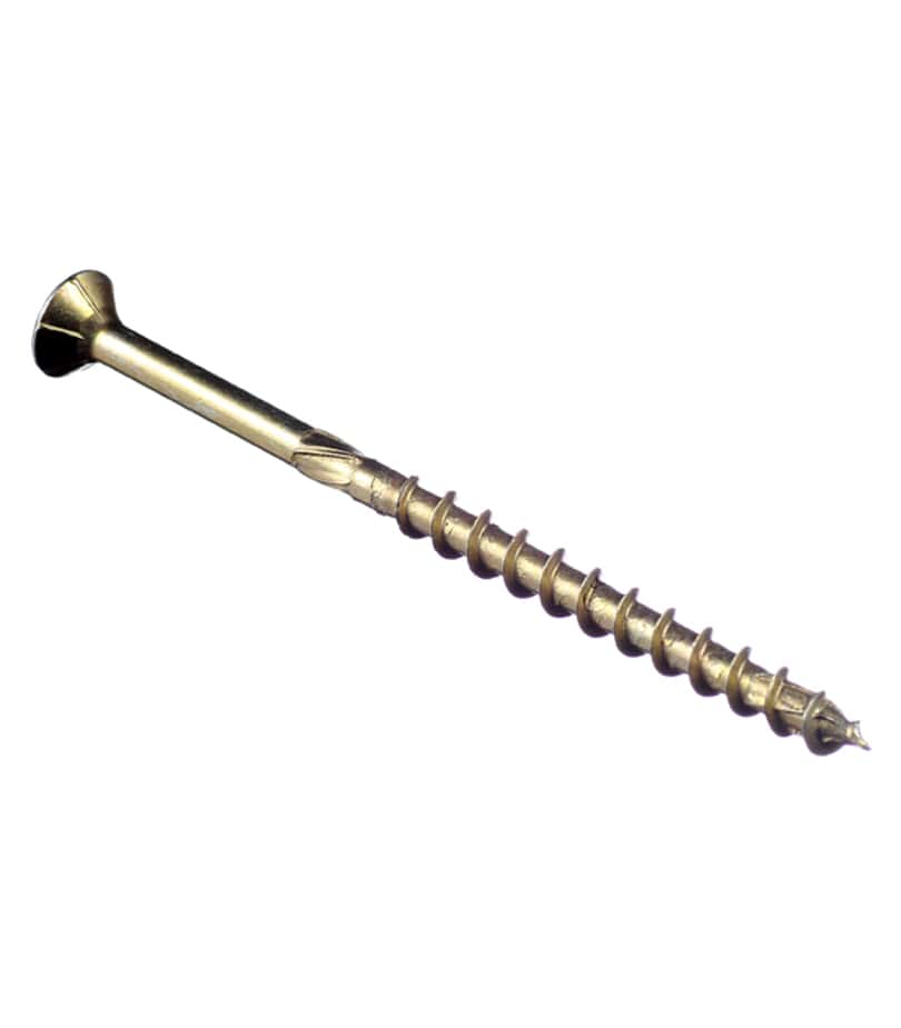 Саморезы по дереву 50x4	0 мм потайная головка конструкционные (18 шт.)