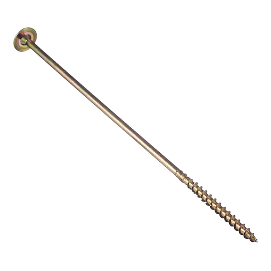 Саморезы по дереву 300x8	0 мм тарельчатая головка конструкционные (50 шт.)