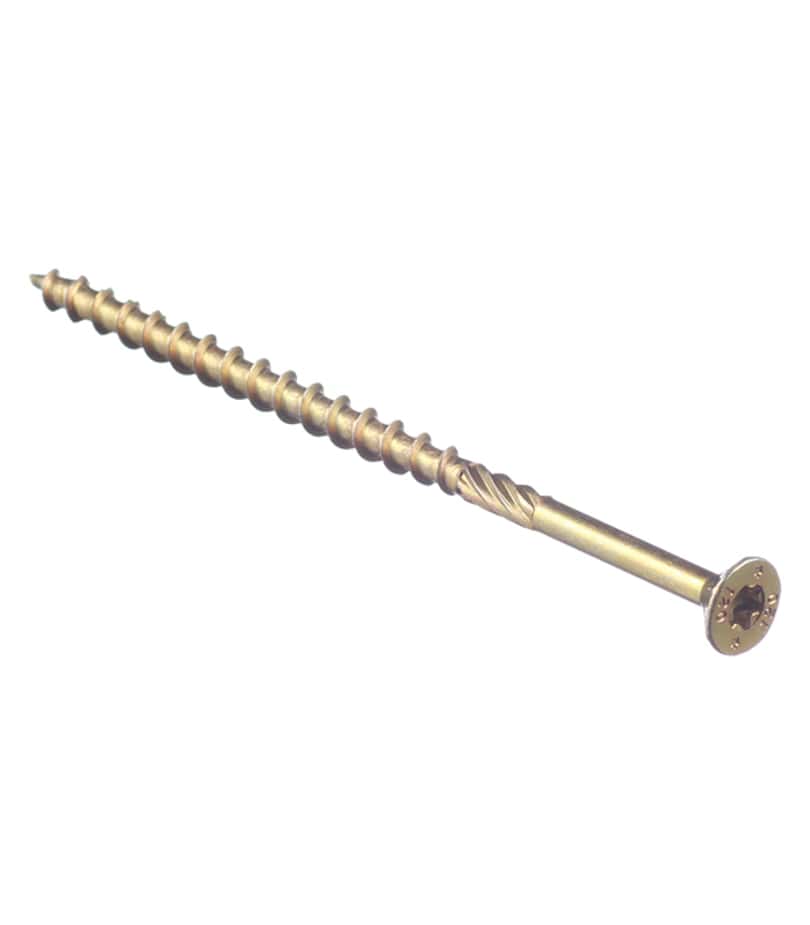 Саморезы по дереву 120x6	0 мм потайная головка конструкционные (4 шт.)