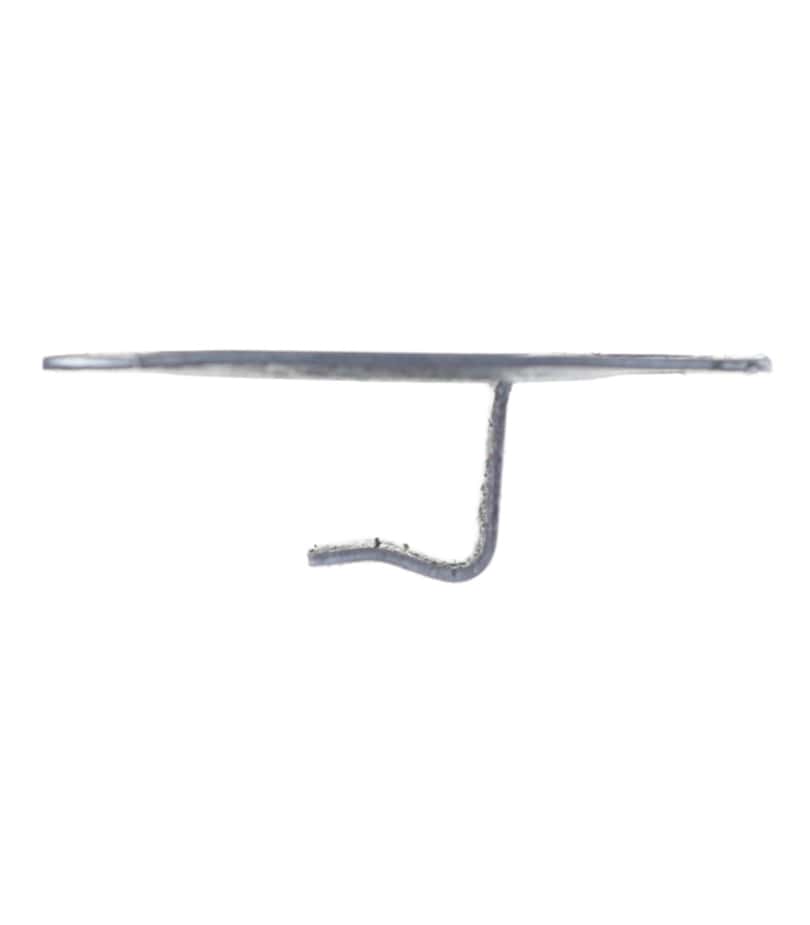 Крепеж кляймер №6 с гвоздями для имитатора бревна (100 шт.)