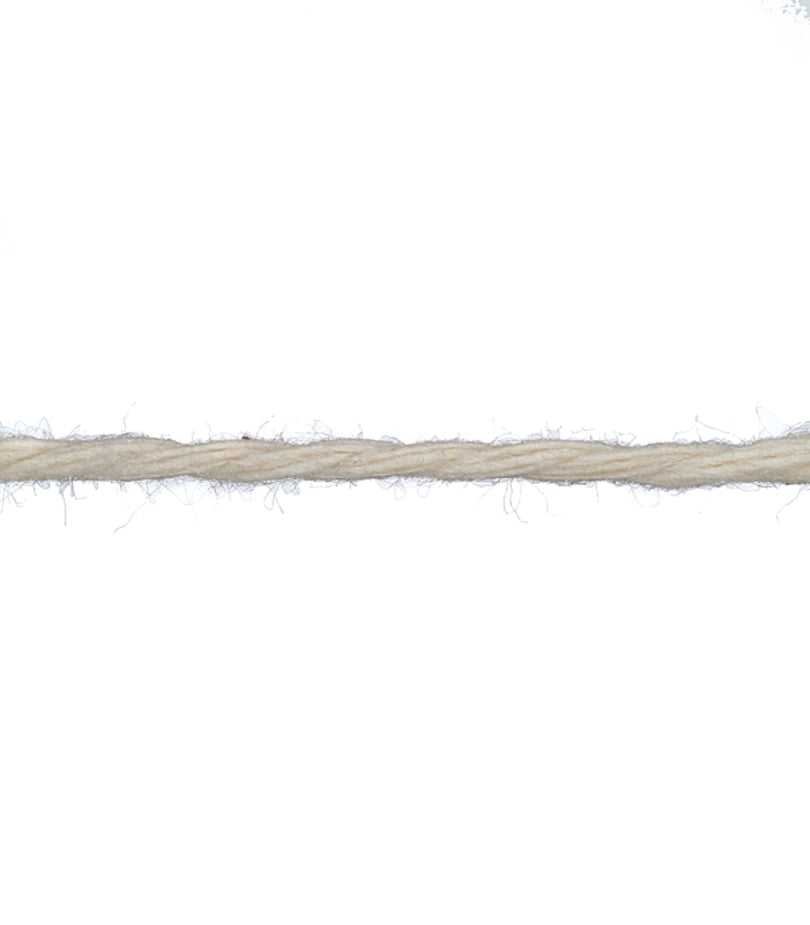 Нить крученая хлопковая 2 пряди d1	5 мм 60 м