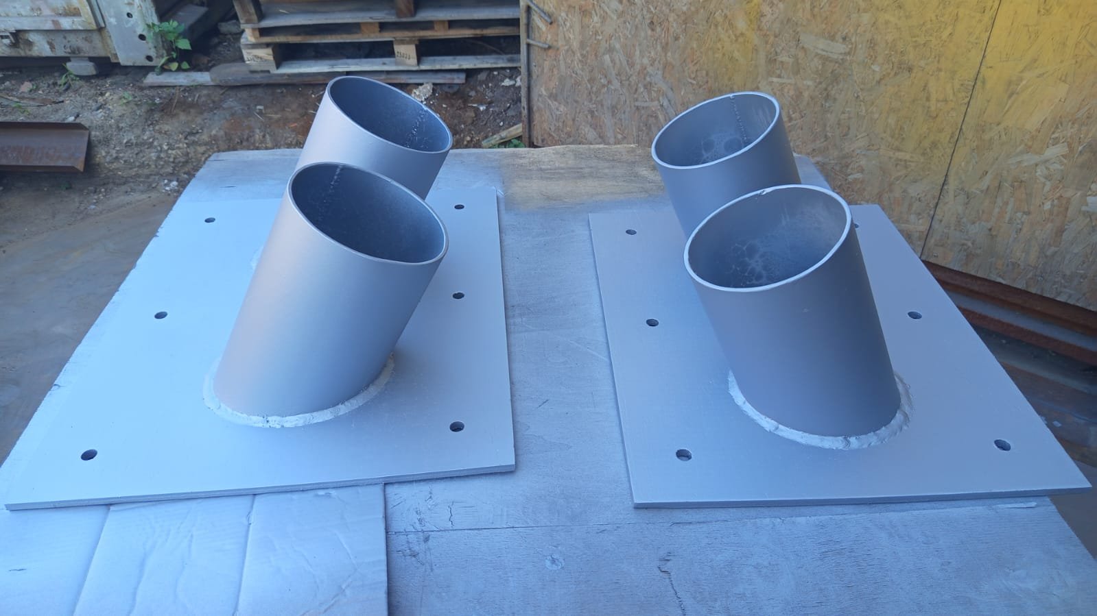 Изготовление узла ввода кабелей