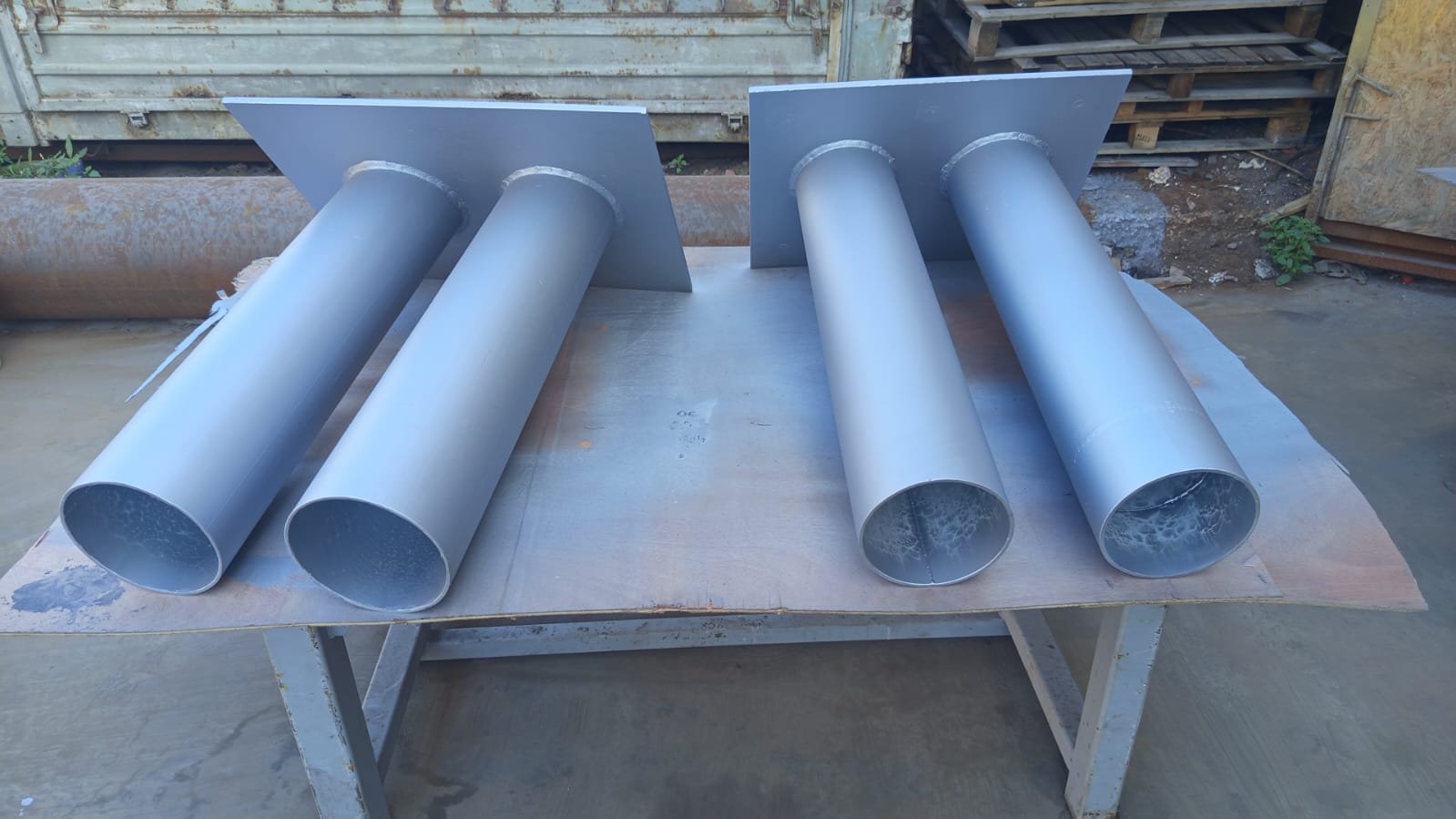 Изготовление узла ввода кабелей