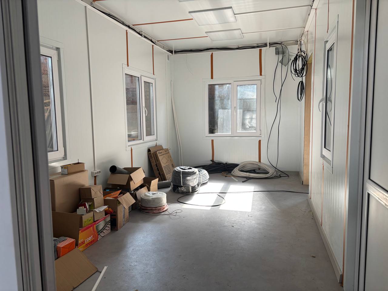 Изготовление модульных домов