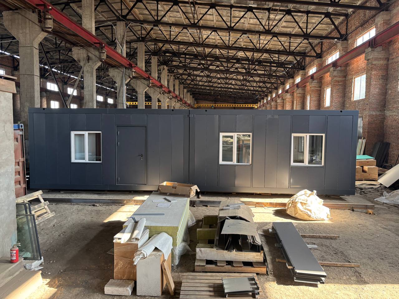 Изготовление модульных домов