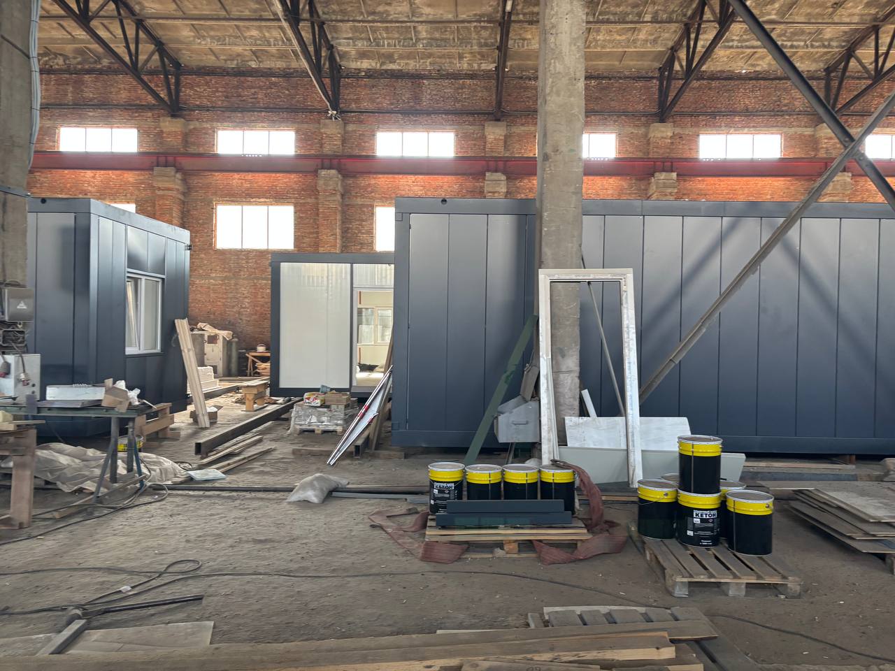 Изготовление модульных домов