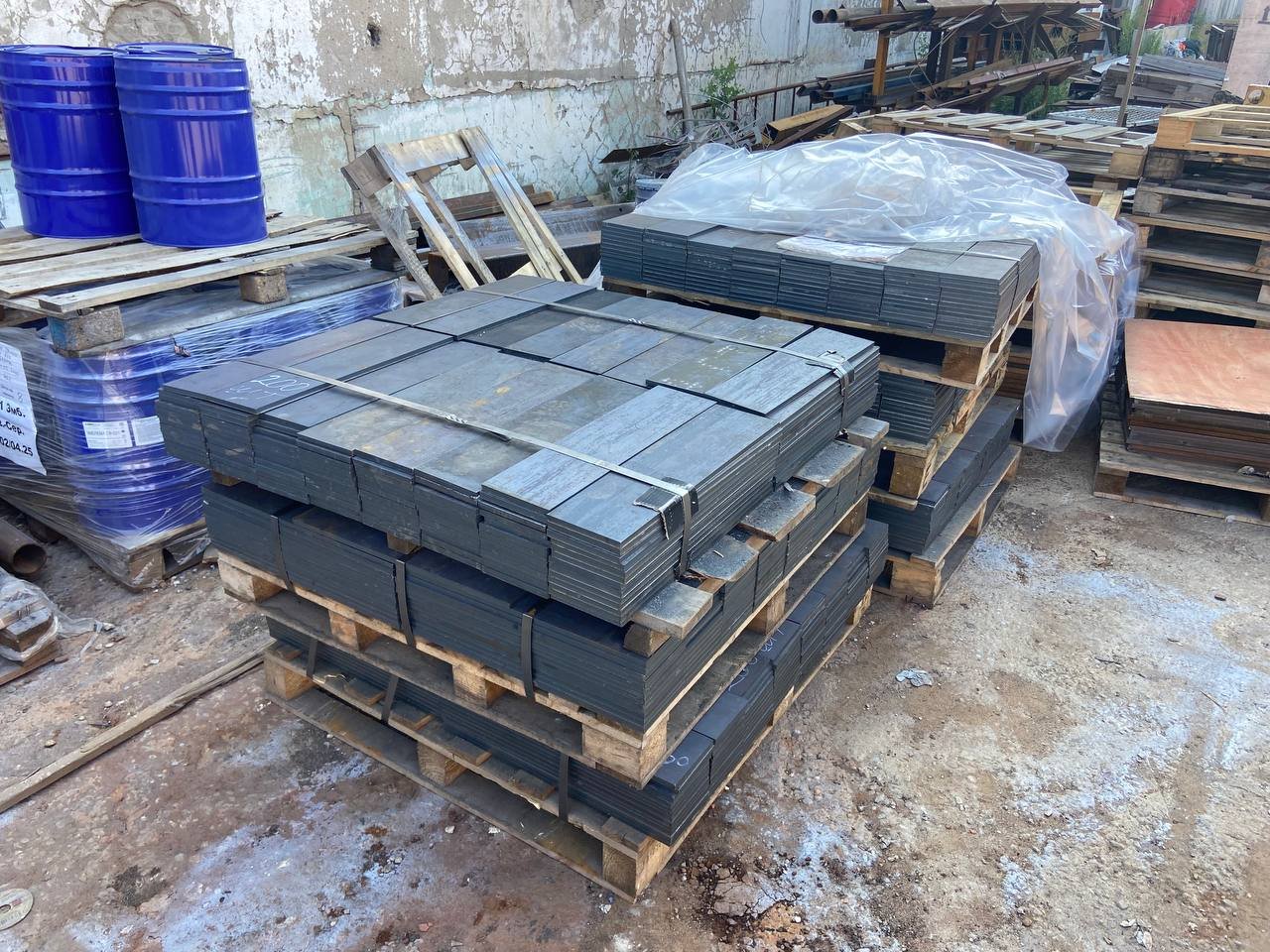 Изготовление стальных пластин