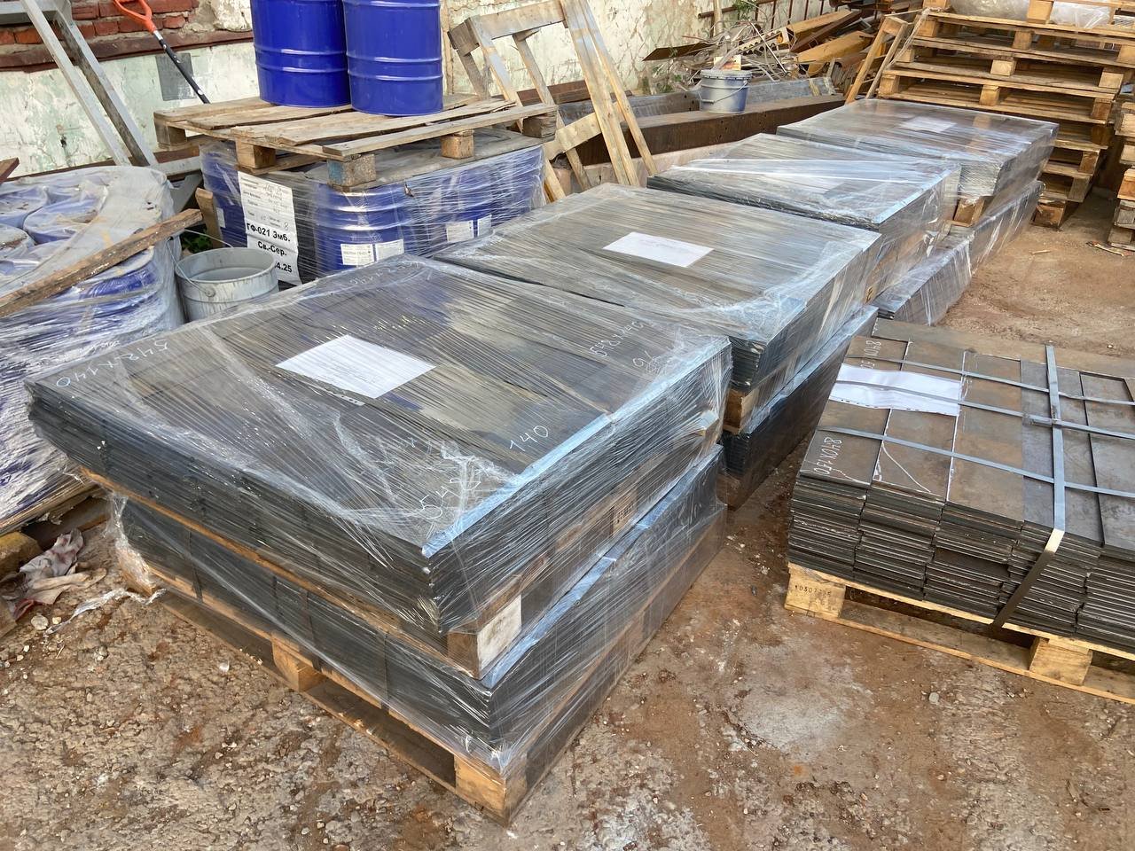 Изготовление стальных пластин