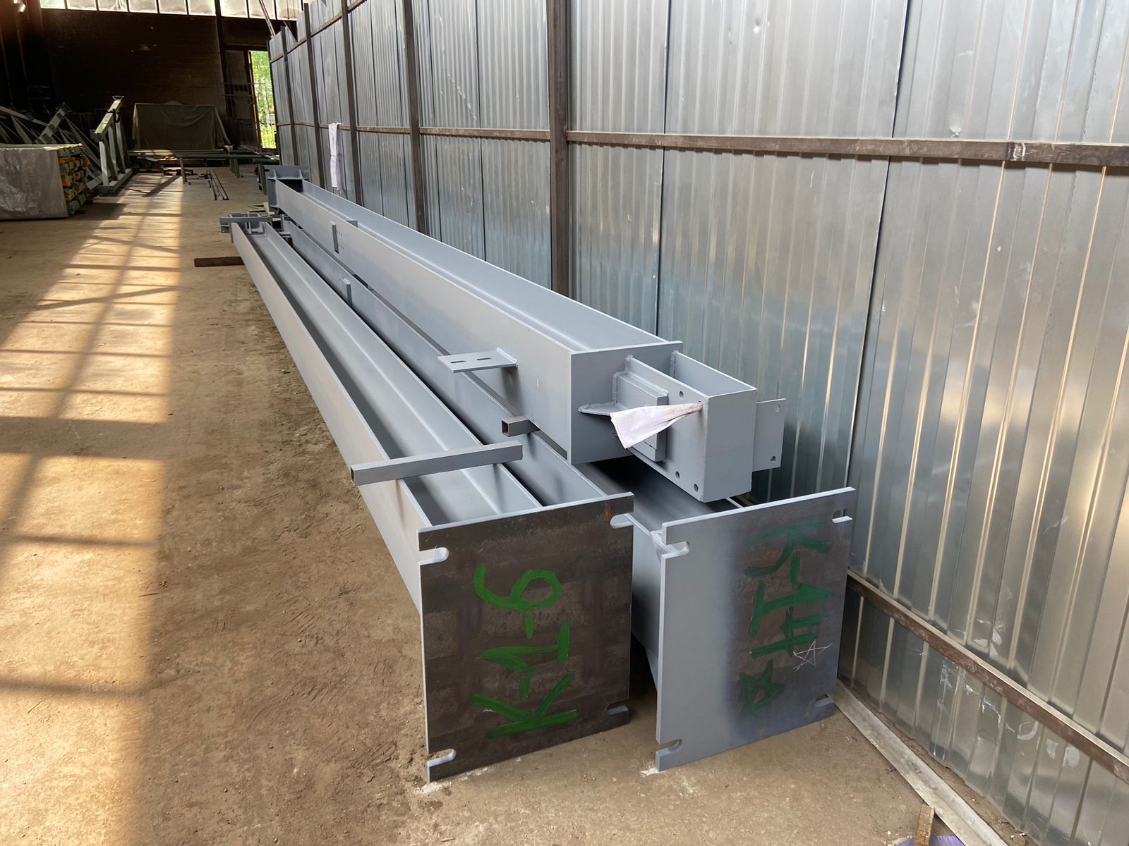 Изготовление строительных металлоконструкций