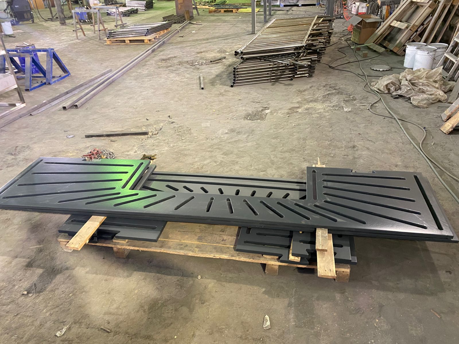 Изготовление приствольных решеток