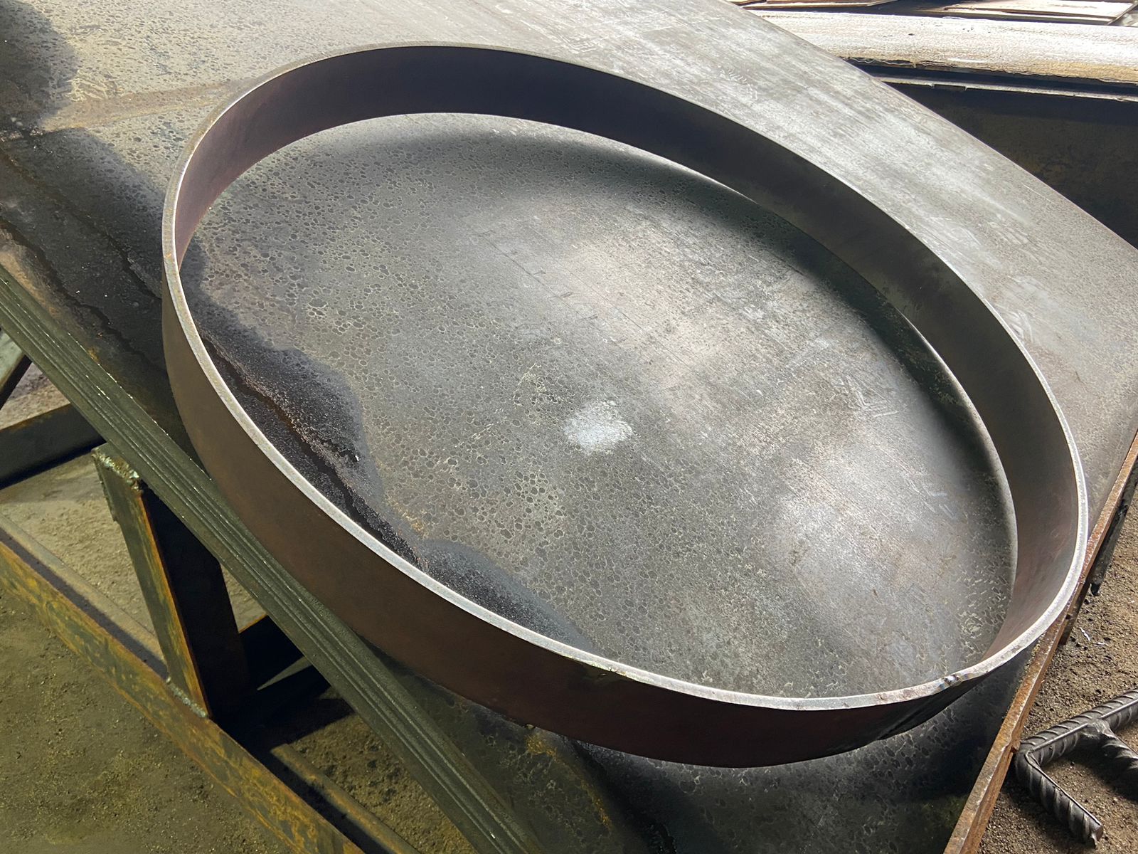 Производство стальных колец из стали СТ3