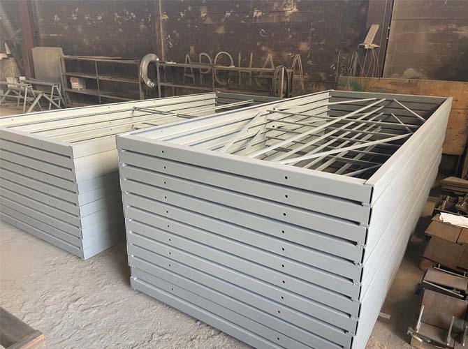 Изготовление элементов сборочных ангаров по чертежам