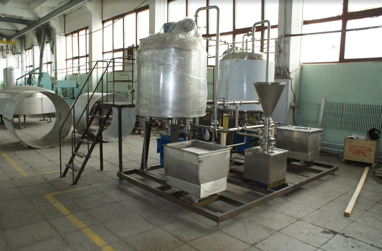 Автоматизированная линия для производства молочной продукции